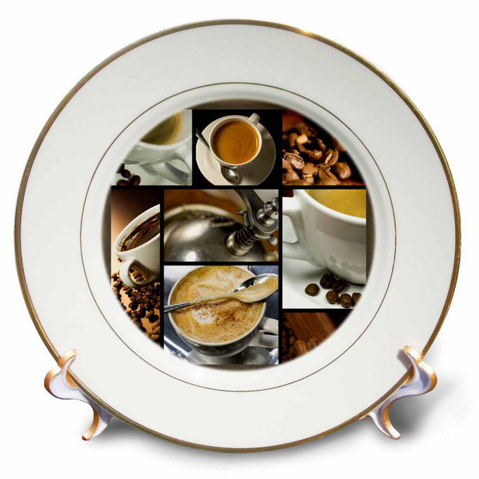 Coffee Themed Decorative Plates / Pin by Christine Rasmussen on Skye's